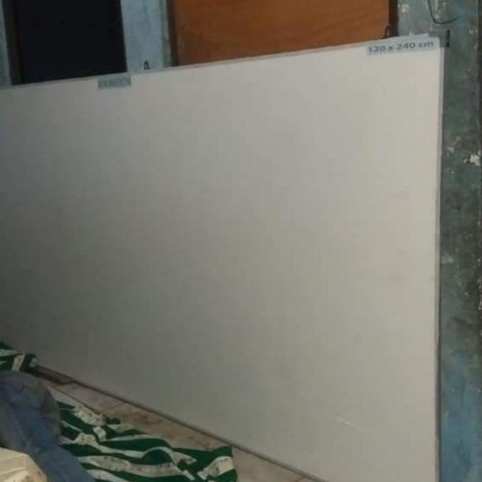 

---Terbartu--- whiteboard gantung ukuran 120 x 240 tatakan spidol panjang full papan