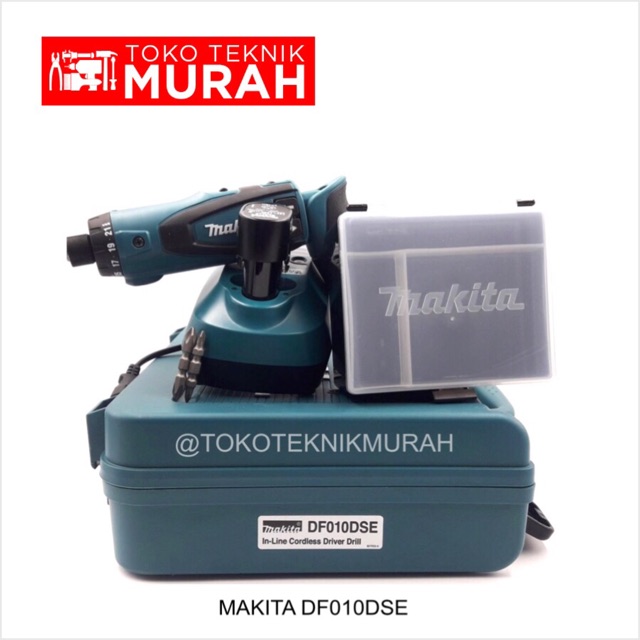 Makita DF 010 DSE /  DF010DSE Cordless Driver Drill / Obeng Elektrik