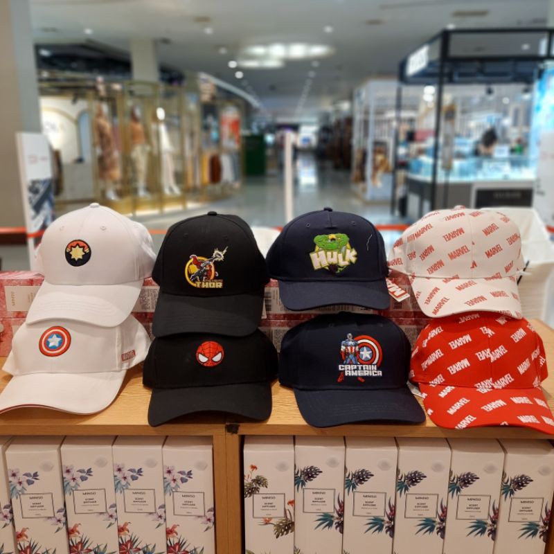 Miniso Original  Topi Marvel x miniso