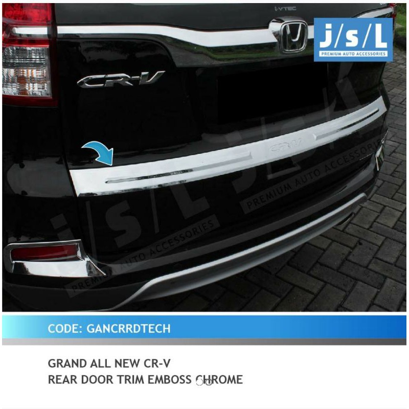 list pintu belakang grand all new CRV EMBOSS jsl