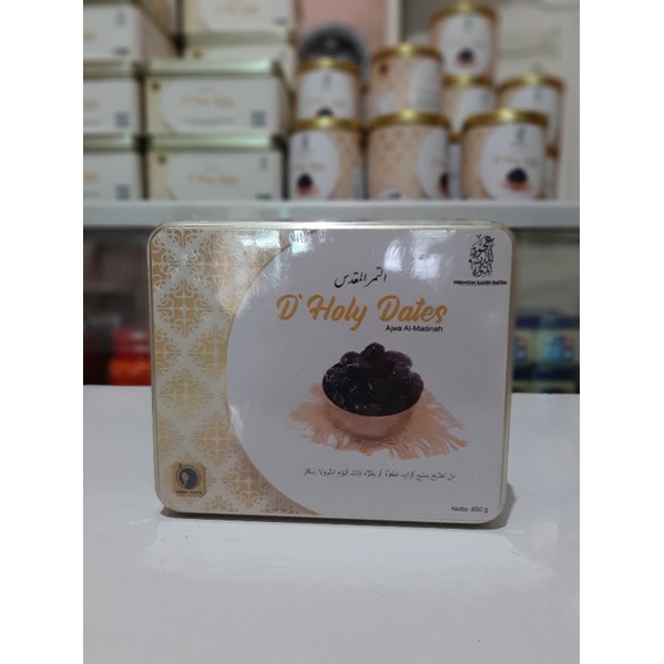 

Kurma Ajwa D'Holy Aliyah Madinah Organik Premium 850 G