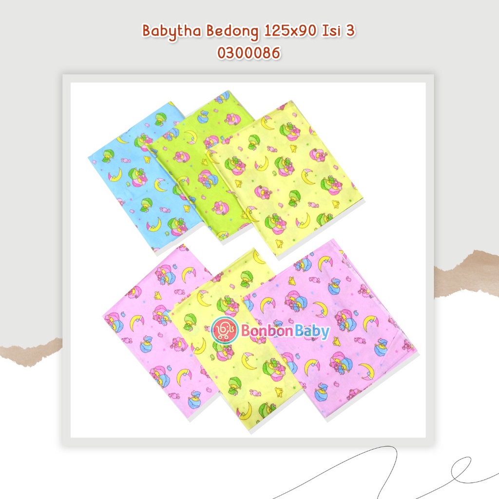 Bedong Bayi Murah isi 3