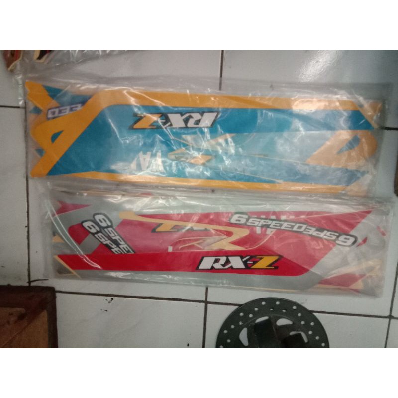 stiker motor rxz polet motor rxz termurah