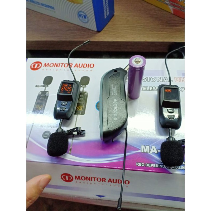 mic clip on/jepit wirelesa monitor audio BM200 PAP4.mic imam DLL