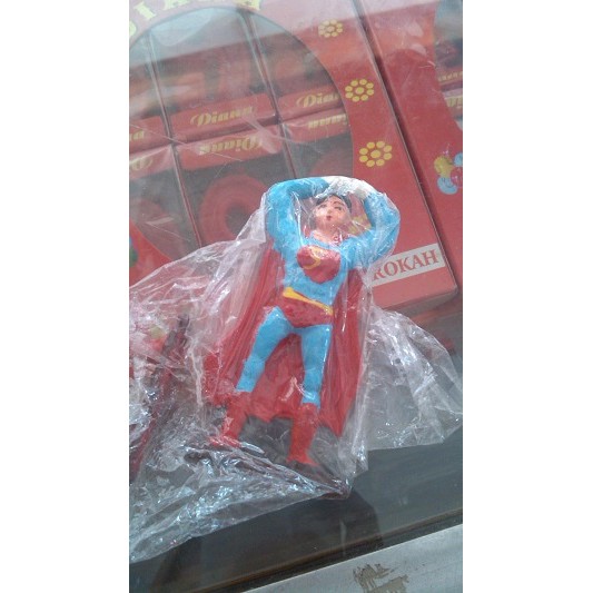

Boneka hiasan kue, superman, spiderman