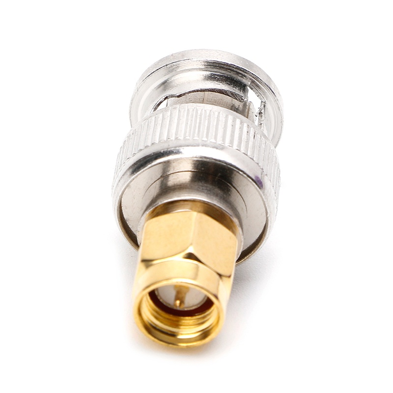 zzz SMA-BNC-JJ RF Coaxial Coax Adapter SMA Male to BNC Male Plug Straight