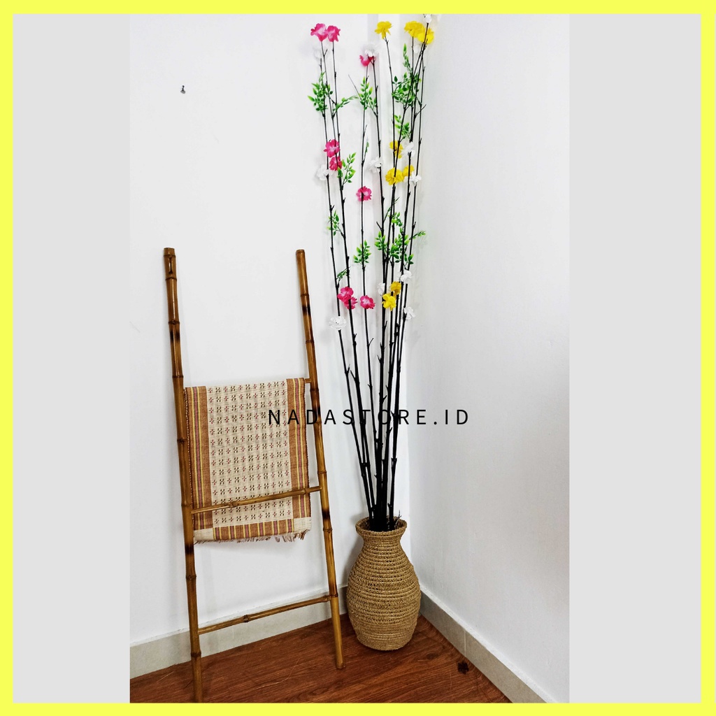 Bunga Artificial anyelir / Stik bunga Hias Dekorasi rumah Dried Flower Tinggi 180 cm Murah Harga Grosir ISI 2 pcs