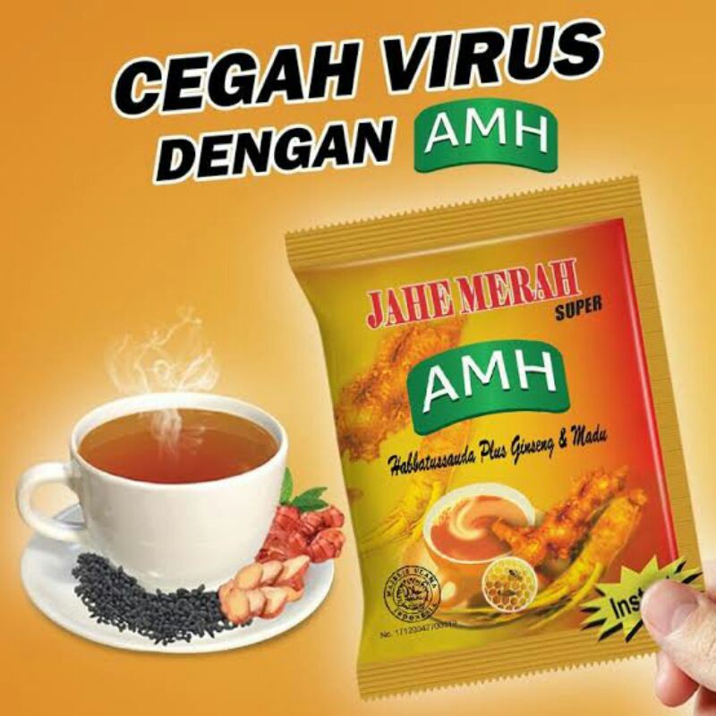 

Jahe Merah Sachet AMH