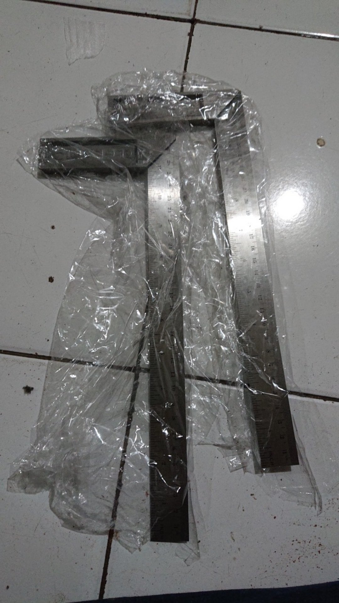 Alat Siku Meter 30cm / Siku Tukang / Sikon 12 Inch Mgj