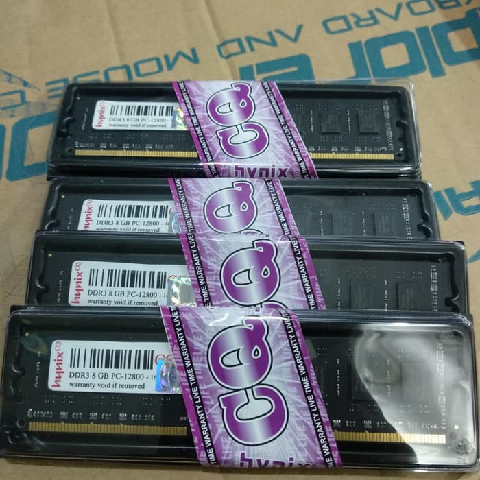 Memory DDR3 8GB Hynix PC12800 Longdim PC