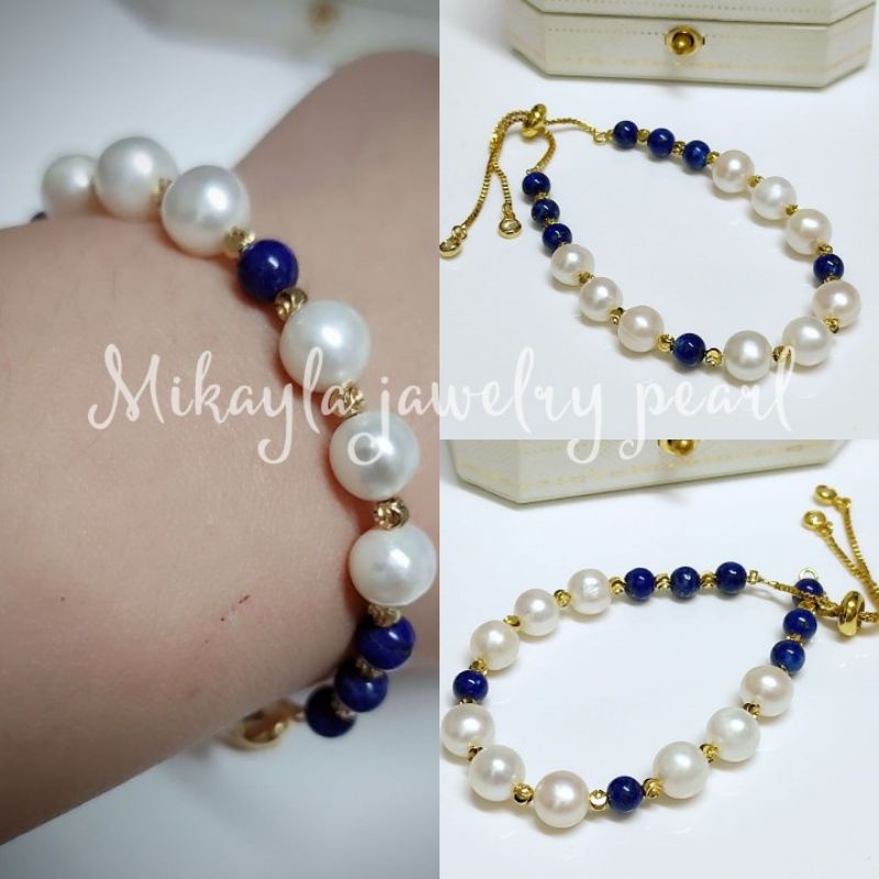 Gelang mutiara asli lombok|Gelang serut mutiara lombok|Gelang serut mutiara asli|Gelang fleksibel mu