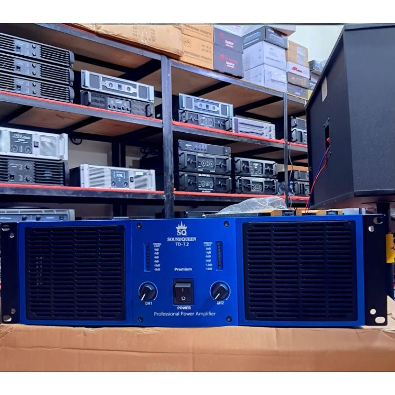 POWER SOUNDQUEEN TD7.2.  2x3000wat