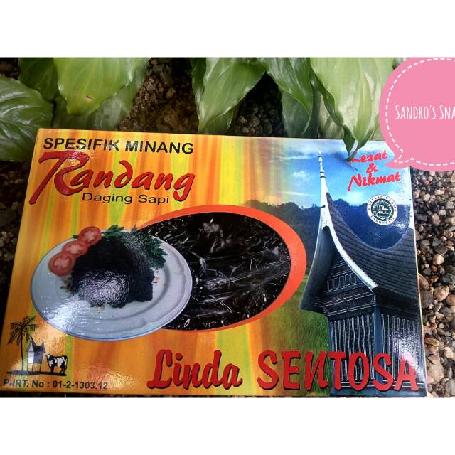 

Rendang Daging Asli Solok (500gr) Linda Sentosa