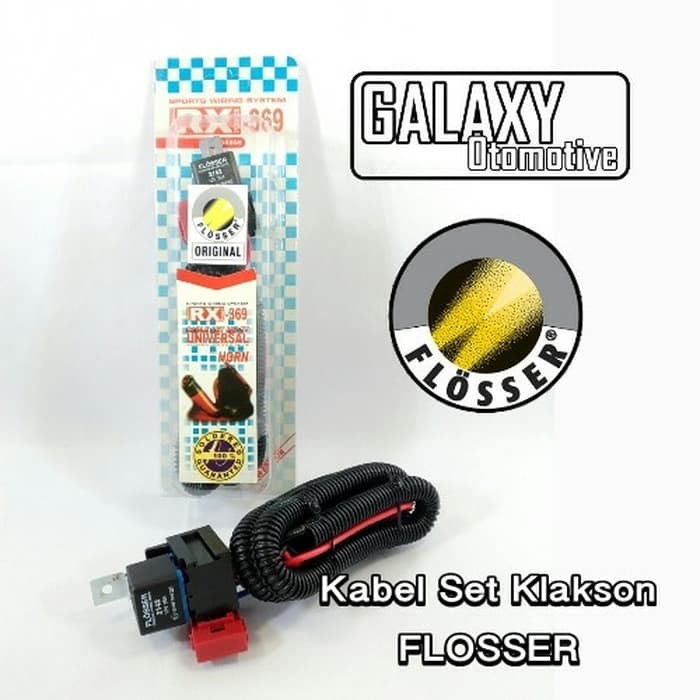 [PROMO] Kabel Relay Set untuk KLAKSON relay By FLOSSER Original