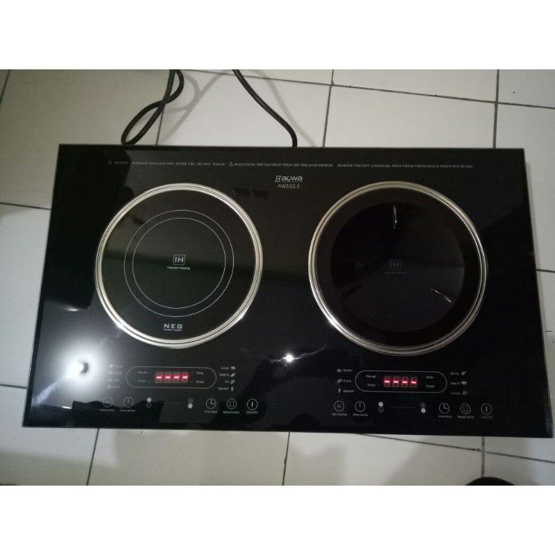 jual murah kompor listrik 2tungku AOWA