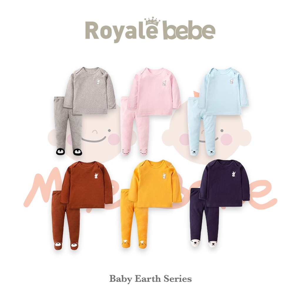 Royale Bebe Piyama Panjang Baby Earth Series