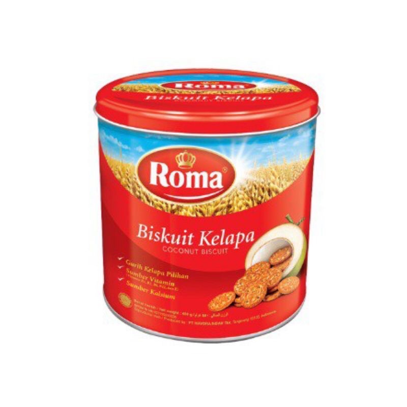 ROMA BISKUIT KELAPA KALENG 405GR