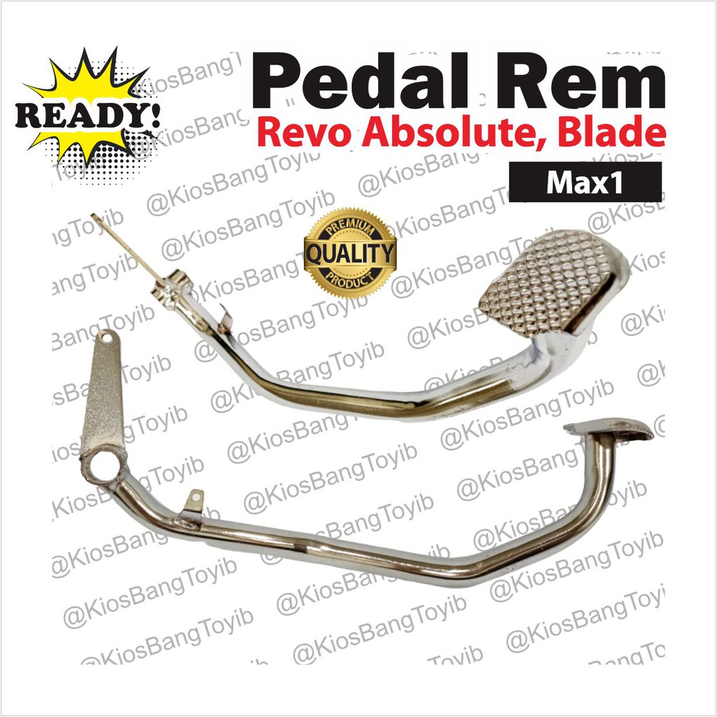 Pedal Rem Belakang Honda Revo Abs Absolute Blade (max1)