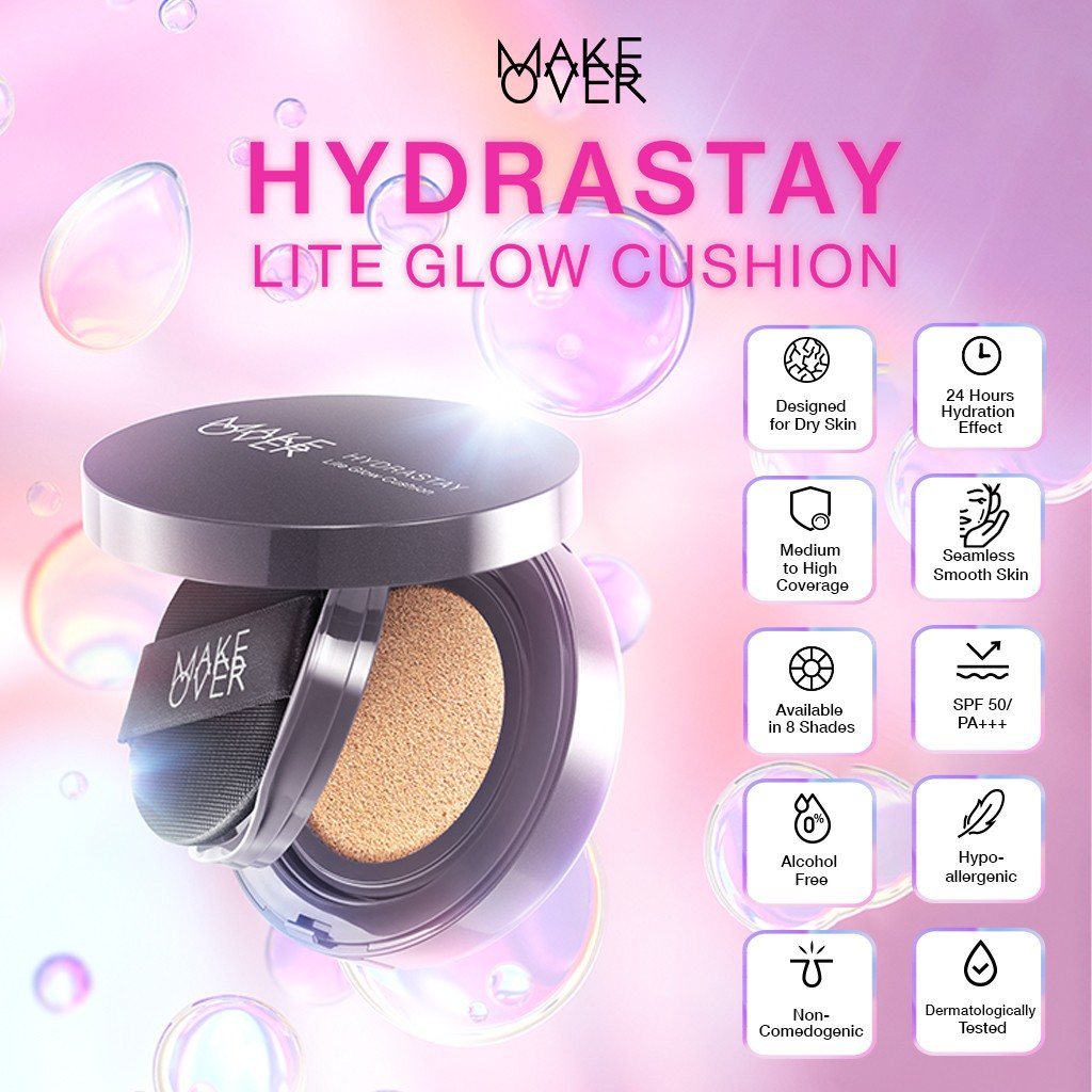 MAKE OVER HYDRASTAY Lite Glow Cushion