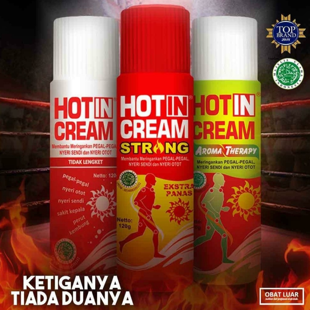 Hotin Cream Tube / Botol / GO / DCL / Koyo