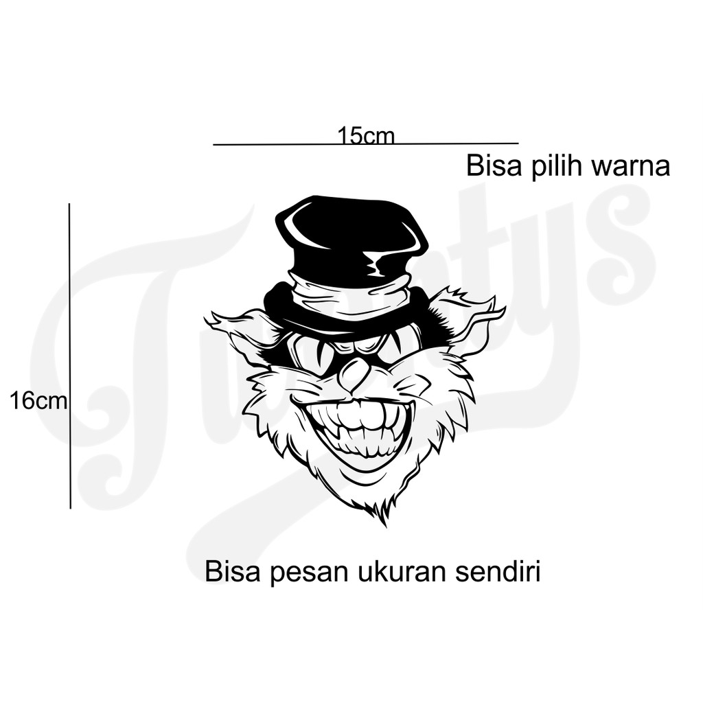 

STIKER TOM BROTHER STICKER CUTTING BISA DITEMPEL DIMANAPUN