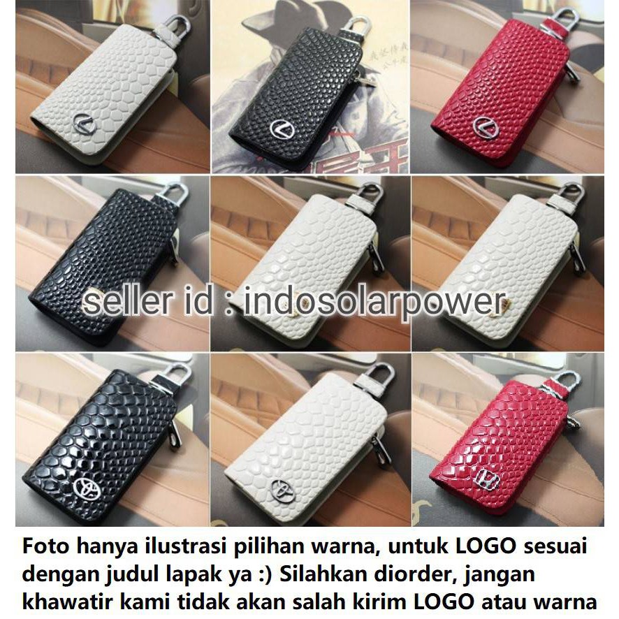 Dompet kulit kunci mobil MAZDA CX 2 3 5 6 8 Biante CX-5 9 sky active skyactive All new sisik polos