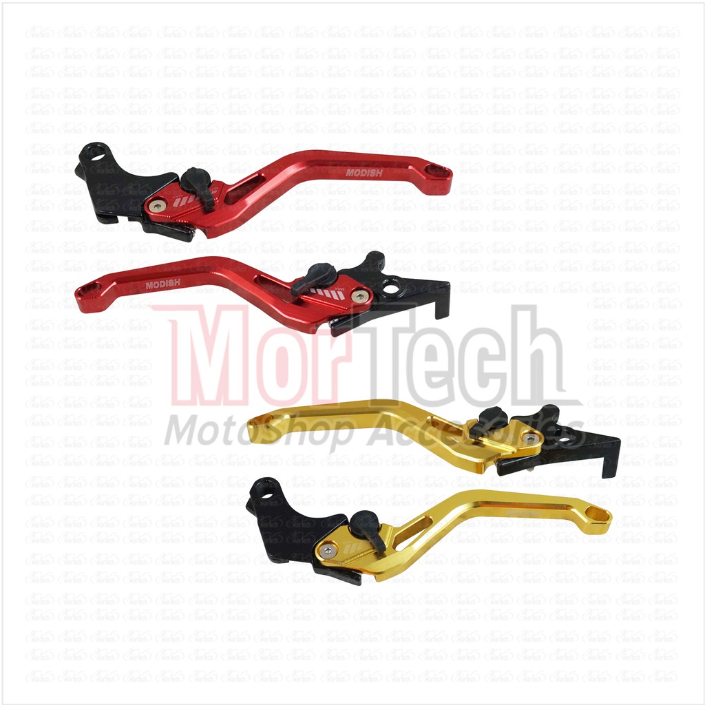 Handel CB 150 R CB150R CBR 150R Handle Tuas Rem Variasi Stelan Jari Merah Gold Silver