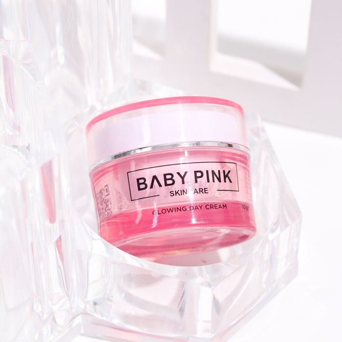 Baby Pink Skincare Glowing Day Cream untuk Melembabkan &amp; Mencerahkan Wajah Aman Resmi BPOM Halal