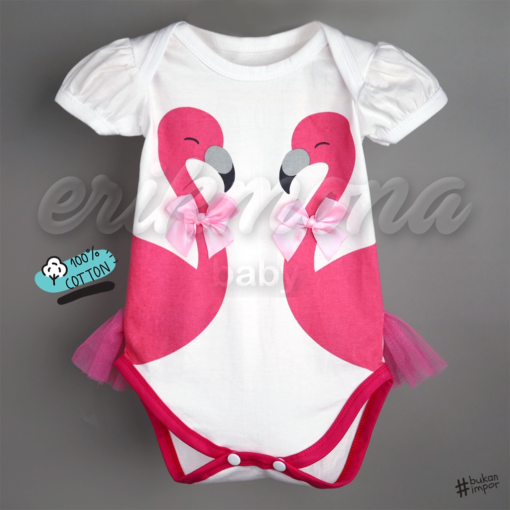 ❤️baju bayi jumper bayi baju anak model swan angsa lucu murah❤️