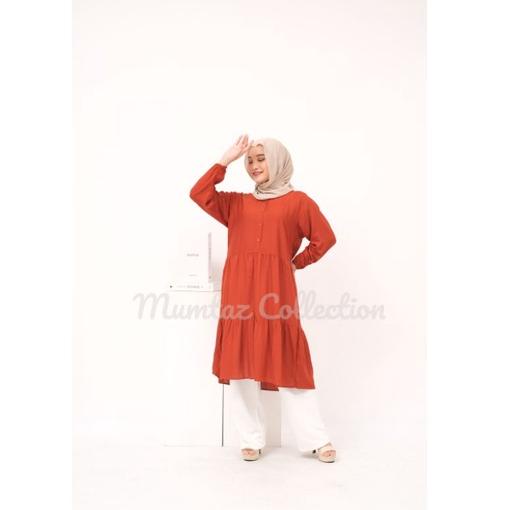 {COD.25Au22n} TUNIK RAYON WIZA/ LONG TUNIK WIZA RAYON VISCOSE POLOS