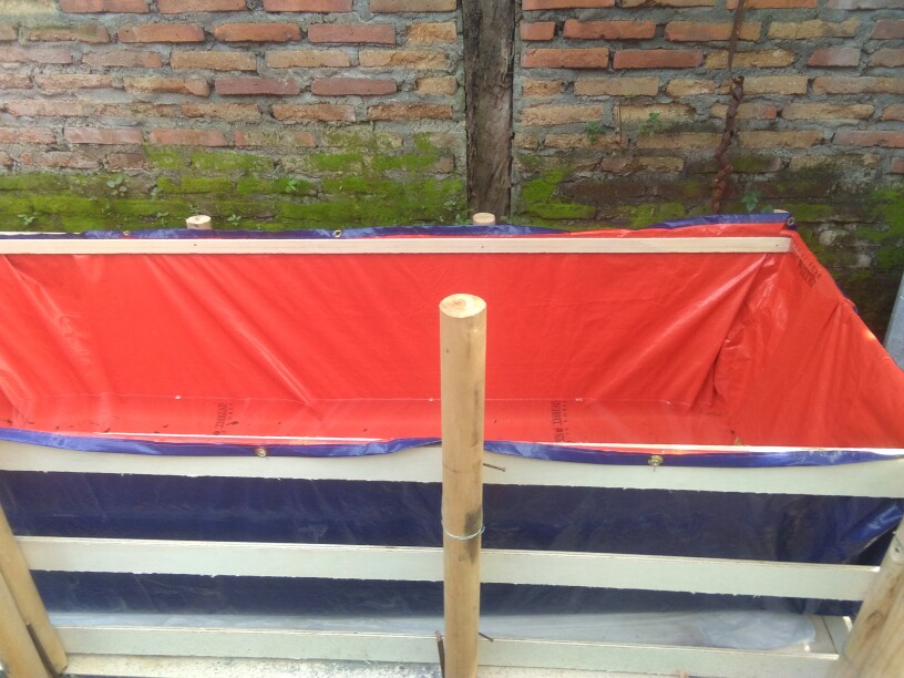 Terpal Kolam Ikan 300x100x50 Tyepe A5 Korea Super  Kualiti  Kolam Ikan Lele