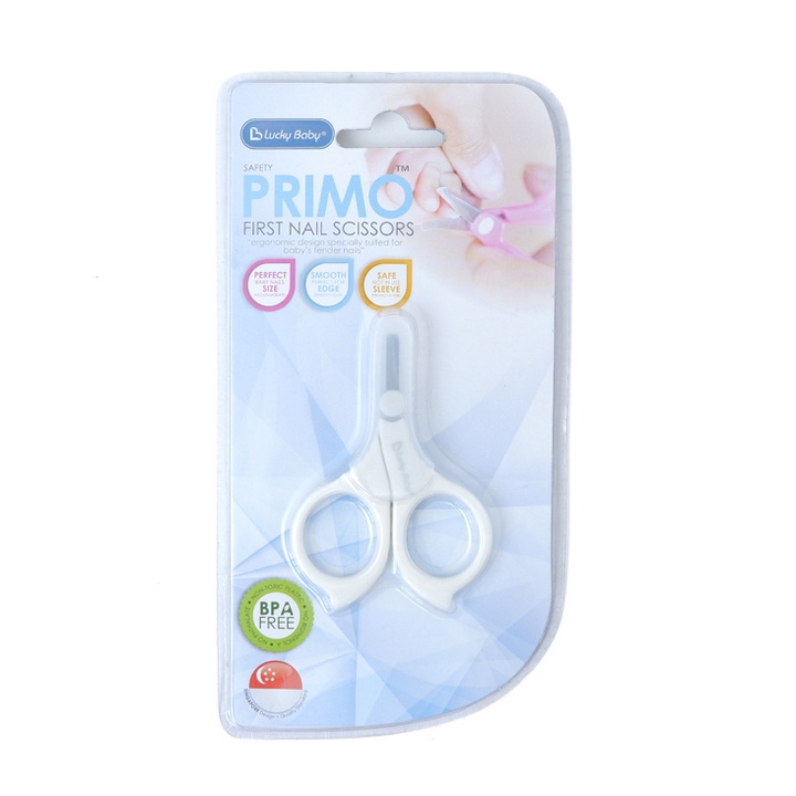 LUCKY BABY SAFETY PRIMO FIRST NAIL SCISSORS