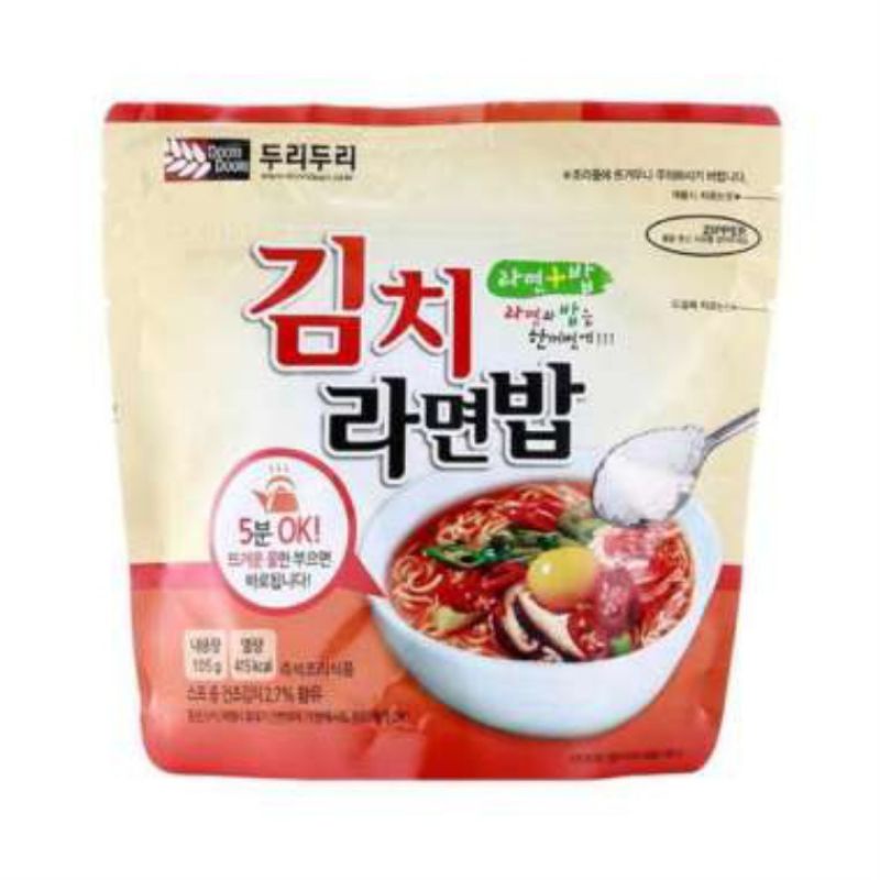 

Doori Doori Kimchi Ramen Rice 105gram*