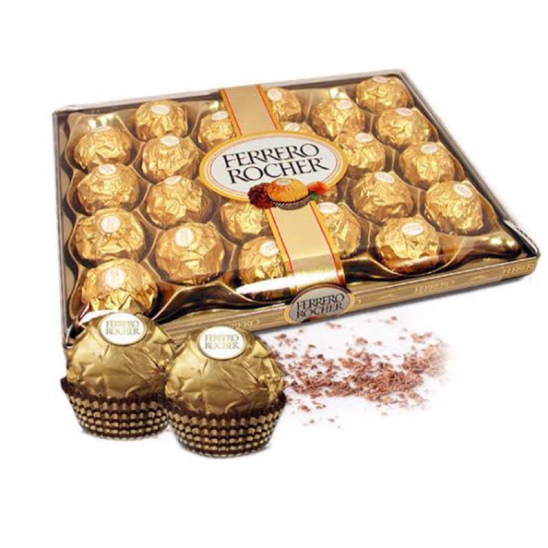 

Ferrero Rocher Chocolate 24pcs 300gr Cokelat