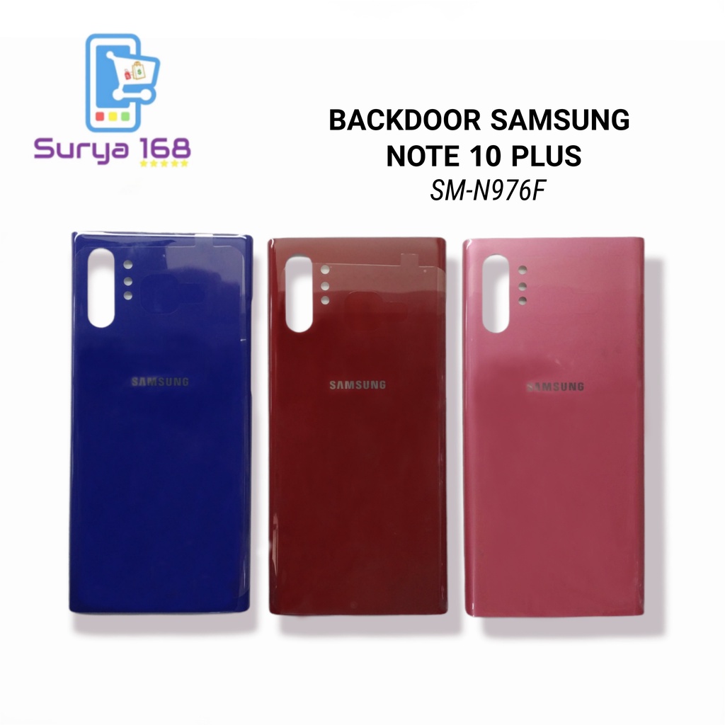 BACKDOOR BACK CASING KACA BELAKANG TUTUP BATERAI SAMSUNG GALAXY NOTE 10+ / 10 PLUS SM - N976F