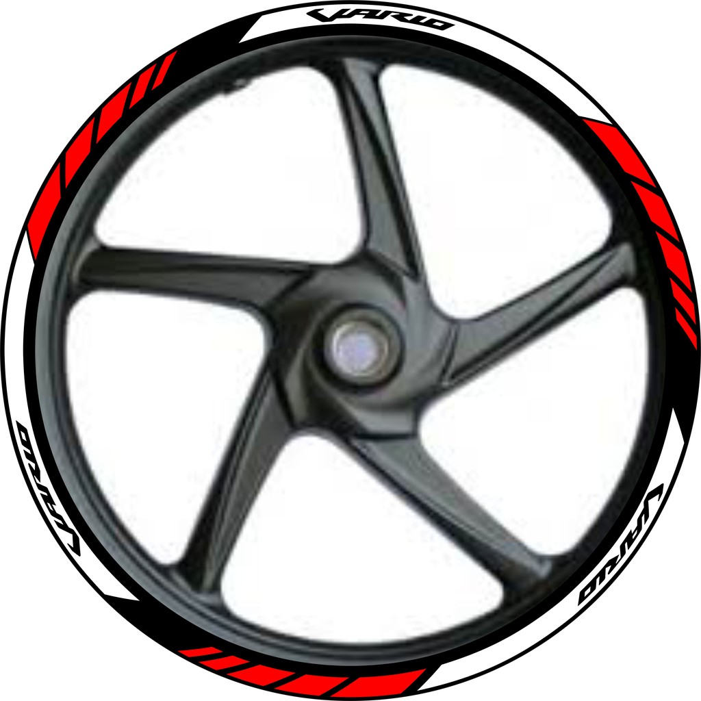 Stiker Velg Motor model Vario uk Velg 14"
