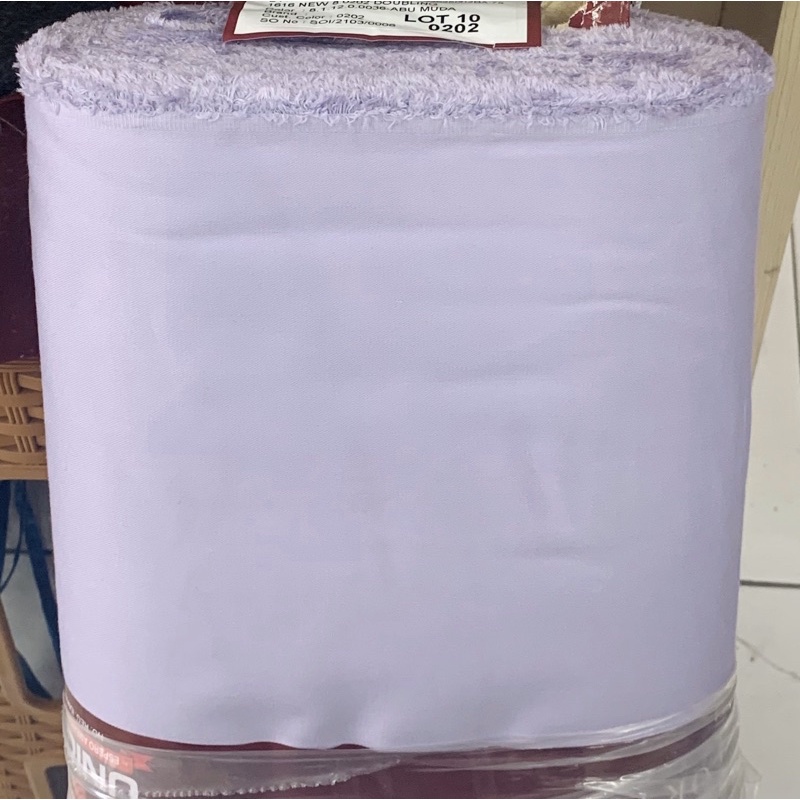 Kain AMERICAN DRILL SAVERO / bahan kain seragam-Lillac Muda
