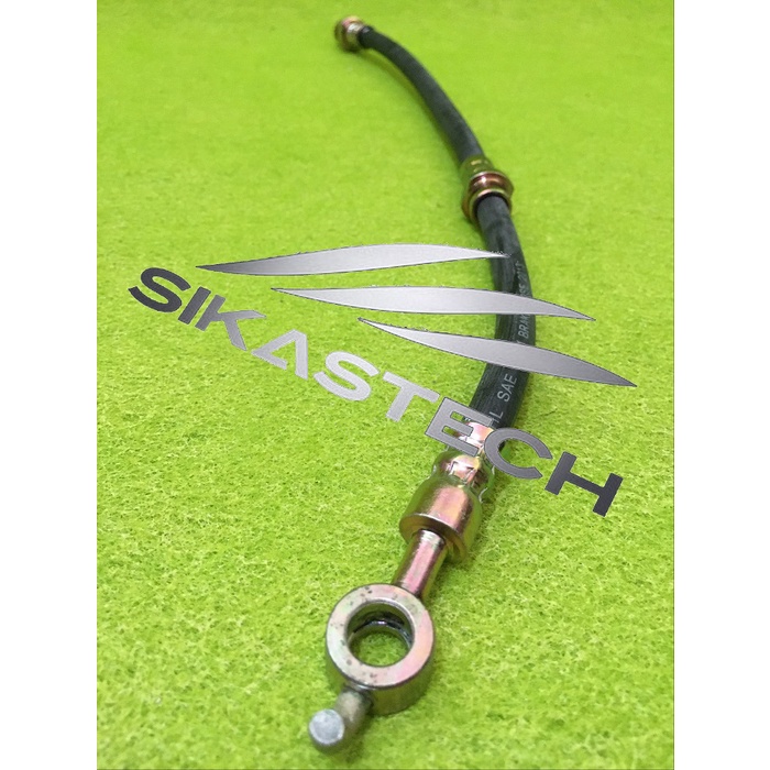 B092-43-980 FRONT BRAKE FLEXIBLE HOSE / SELANG REM DEPAN DOT 1/8 HL E3 E5 FORD LASER L 1300cc GL