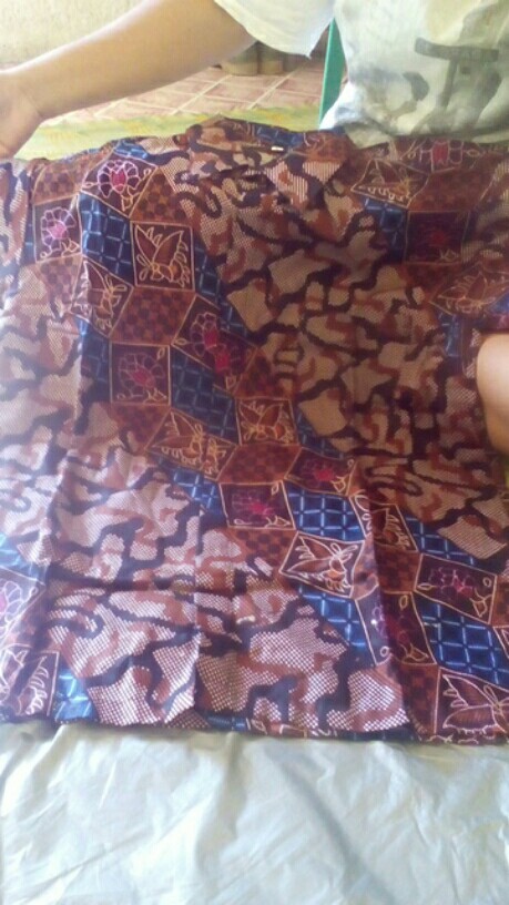 Maura Couple - Sania Ruffle Batik Couple Ori Ndoro Jowi Garansi Termurah Shopee - Batik Modern Solo