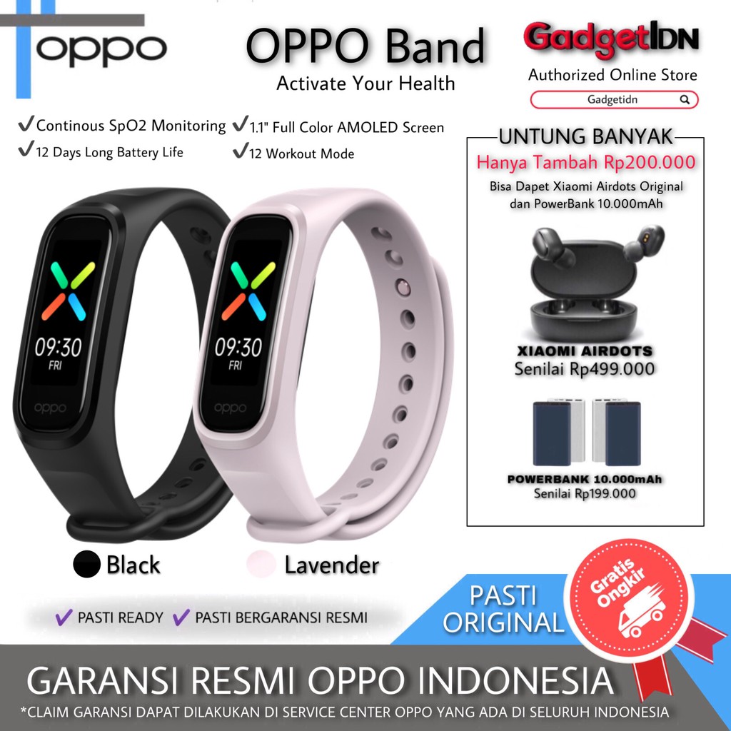 OPPO Band 2021 GARANSI RESMI OPPO