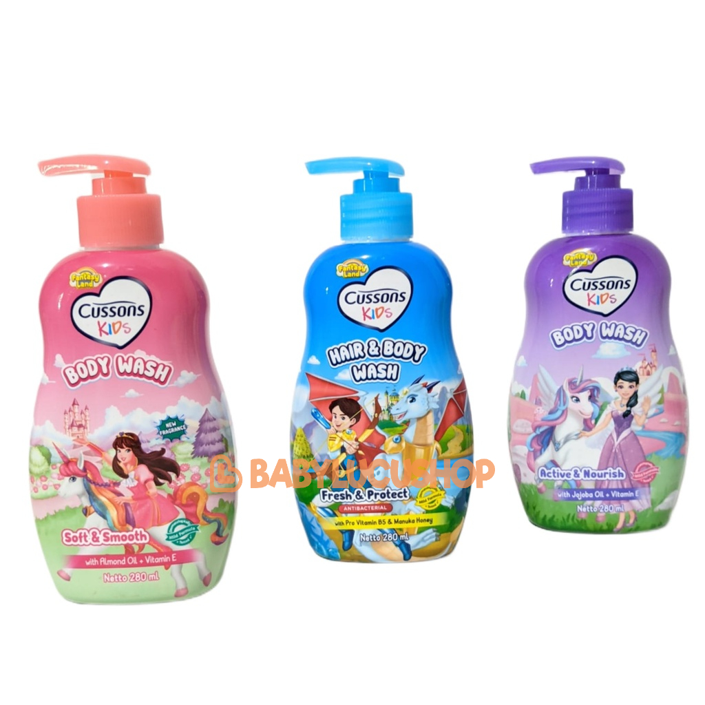 Cussons Hair&amp;Body Wash - Sabun Anak Refill 250ml