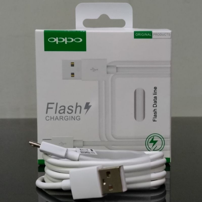 Kabel Data OPPO Micro USB 2A Original - OPPO F1s F5 F1 A37 A57 A39 A83 A71 F7 Charger