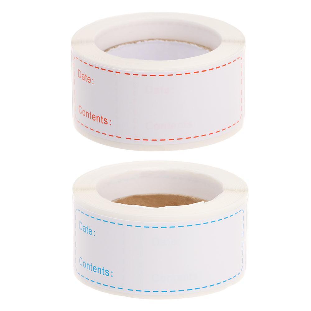 Populer Label Penyimpanan Makanan Waterproof Container Kulkas Toples Stiker