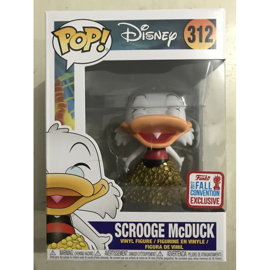 Funko POP Disney: Duck Tales - Scrooge McDuck Swim in Gold [NYCC 2017]