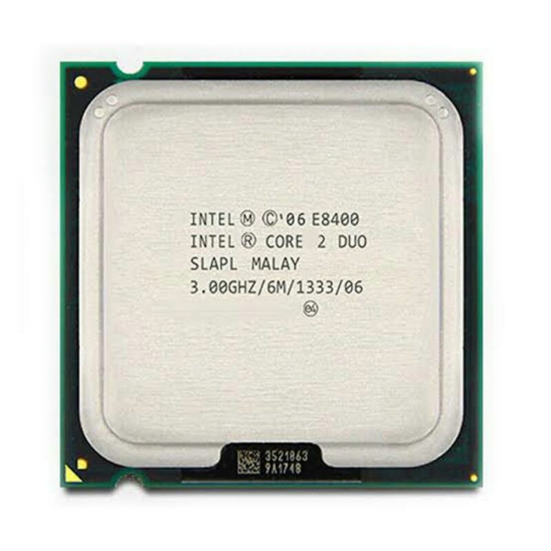 Processor Intel Core 2 Duo E8400 3.0 Ghz Bonus Fan