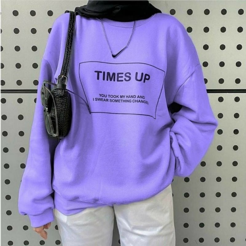 SWEATER TIMES UP | SWEATER WANITA | SWEATER HOODIE WANITA | SWEATER TIMES UP WARNA TERLENGKAP
