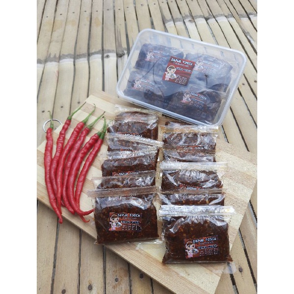 

(paket reseller) SAMBEL PECEL by DAPUR TOSCA 12 pcs @50gram