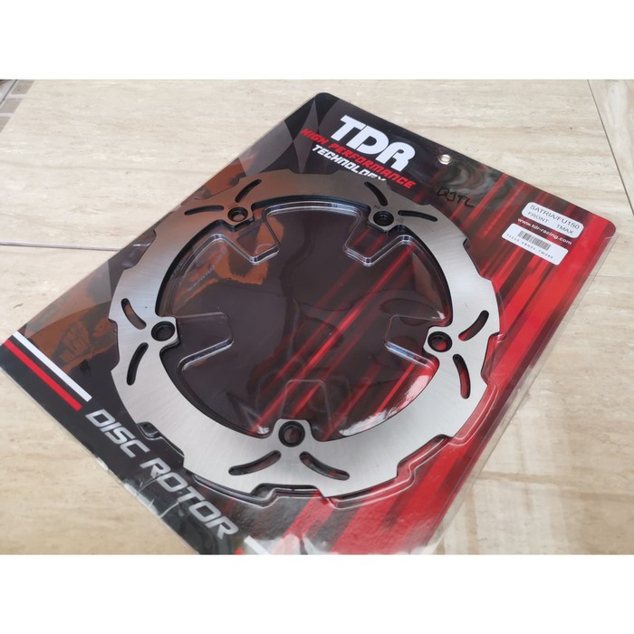 DISC CAKRAM PIRINGAN DEPAN TDR AKSESORIS SPAREPART MOTOR SATRIA FU 2005 - 2015 ORIGINAL ASLI