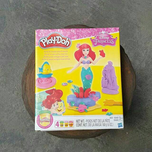 little mermaid play doh