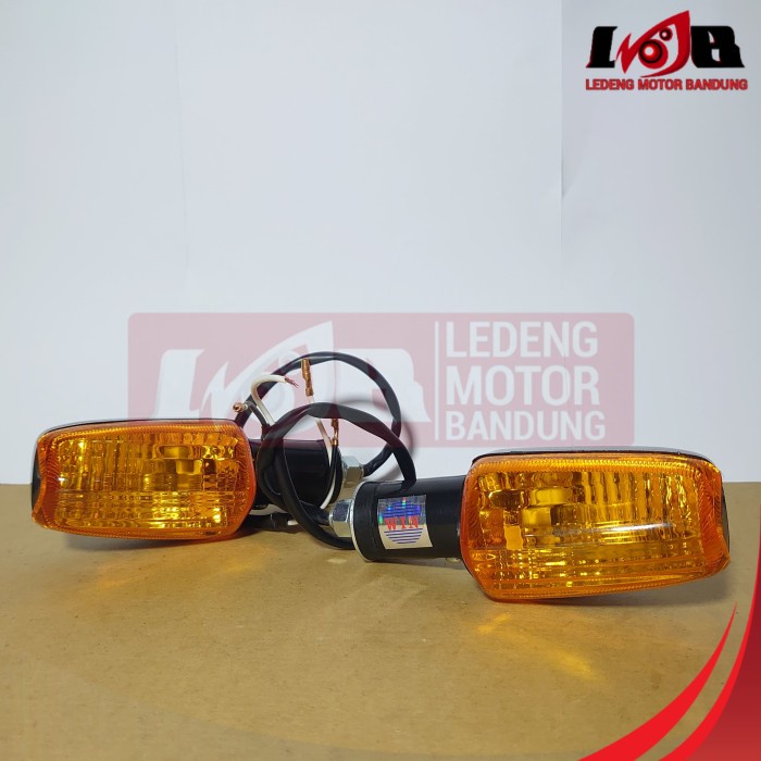 Win Lampu Sen Megapro 2006 Sepasang Depan Belakang Winker Sein Assy